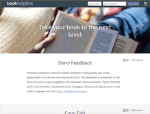 Tablet Screenshot of bookhelpline.com